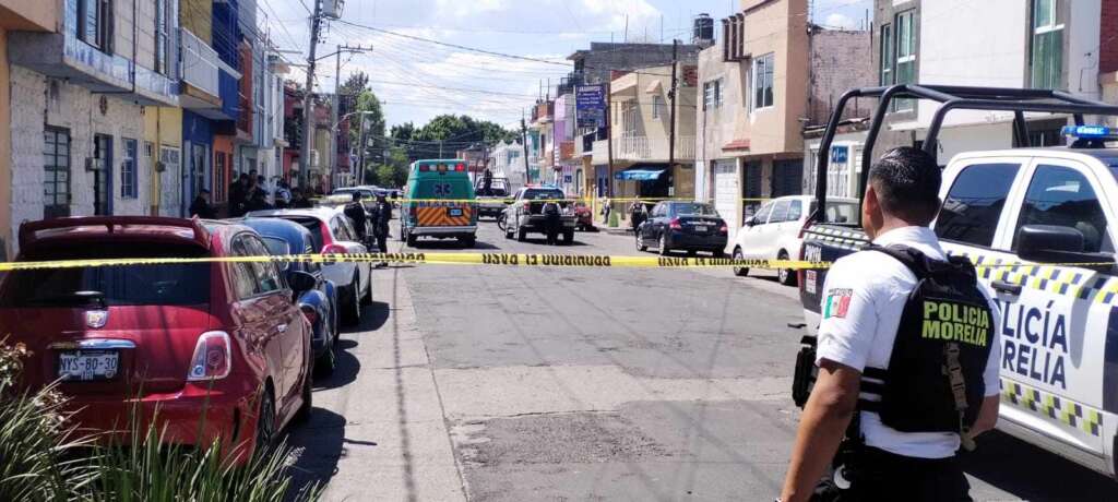 MORELIA Hombre es asesinado a balazos en la colonia Juárez (3)